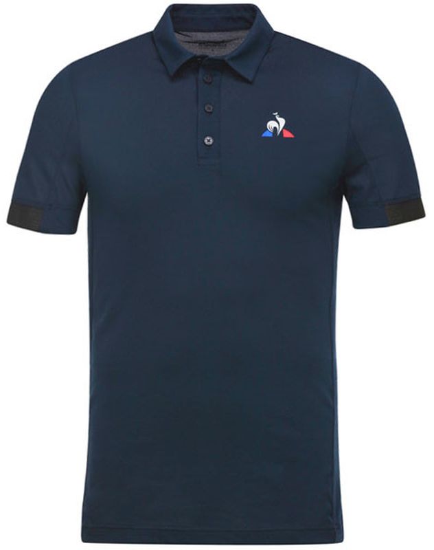 Le Coq Sportif TENNIS Polo SS No.5 M - dress blues Le Coq Sportif TENNIS Polo SS No.5 M - dress blues