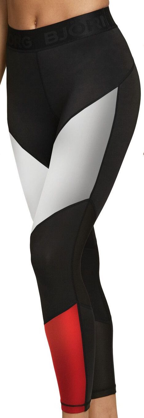 Björn Borg Blocked Tights Cadence W - high risk red