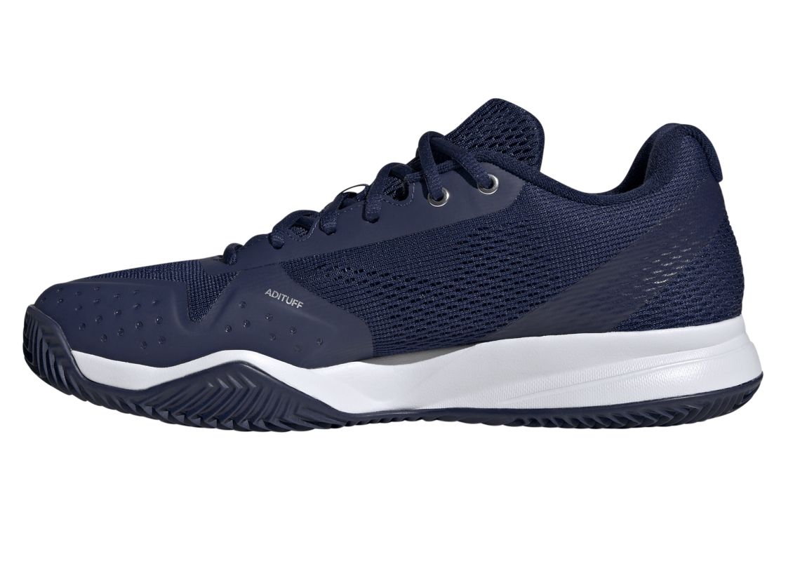 Adidas Courtflash Speed 2 - dark blue/silver metallic/white Adidas Courtflash Speed 2 - dark blue/silver metallic/white