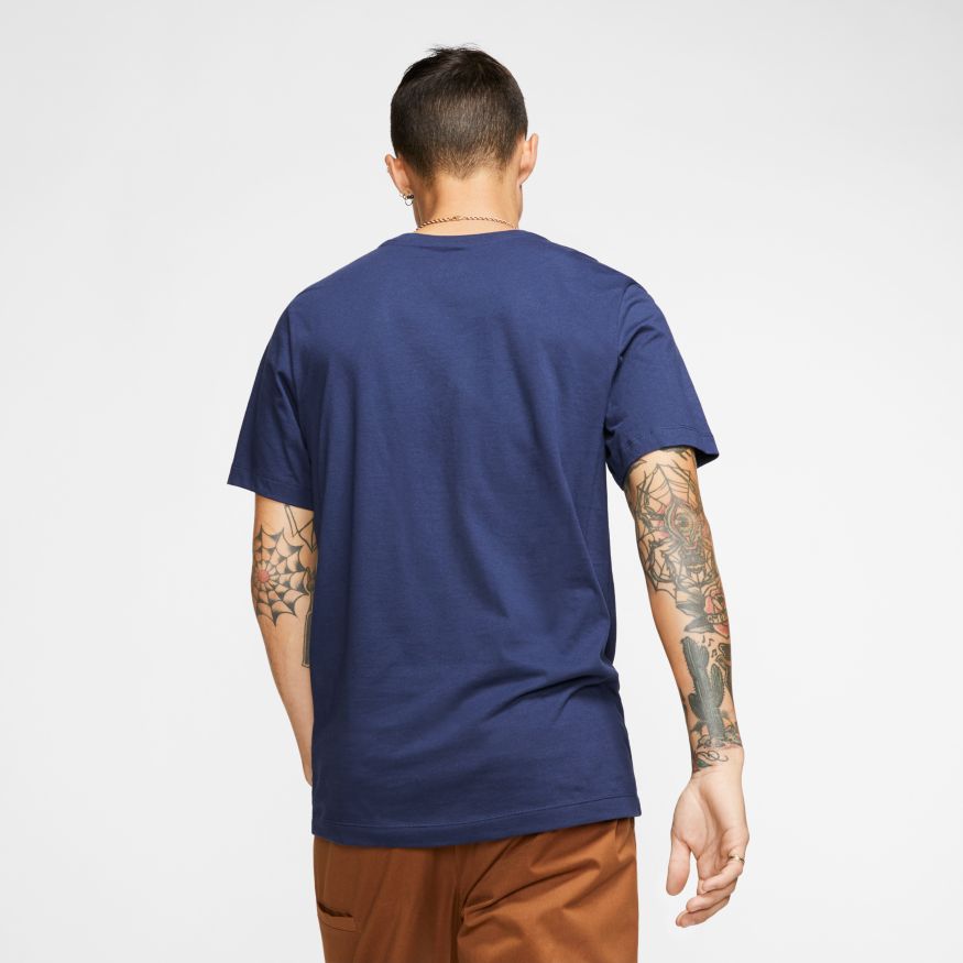 Nike NSW Club Tee M - midnight navy/white