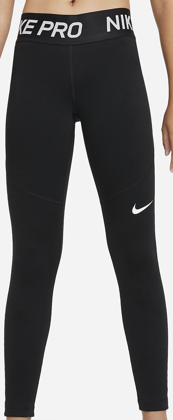 Nike Pro Warm Tight - black/black/white