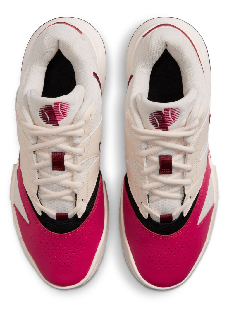 Nike Court Lite 4 - pale ivory/rush pink/sail/team red 