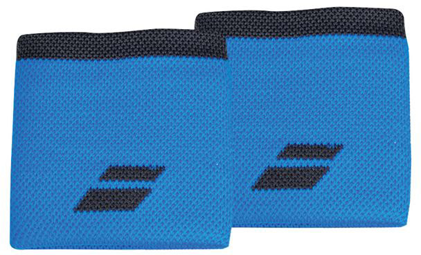 Babolat Logo Wristband - diva blue/rabbit
