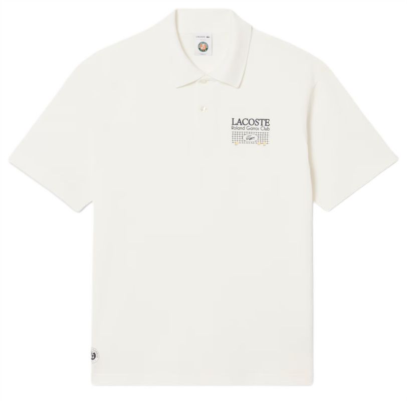 Lacoste Roland-Garros Edition Petit Pique - white