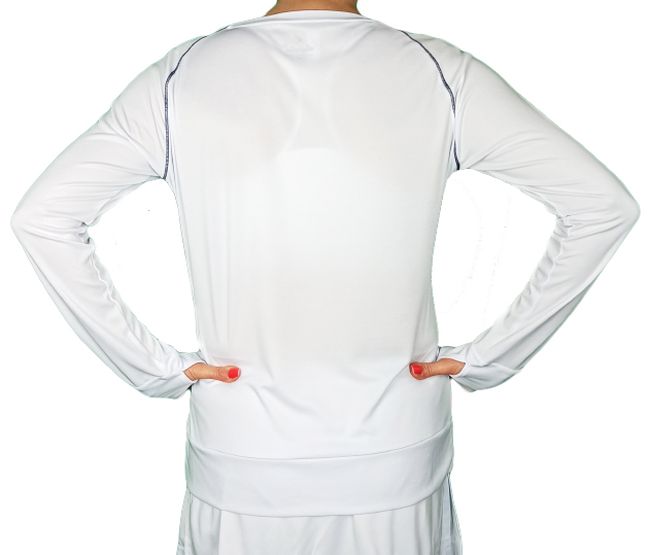 Australian Ace T-Shirt Long Sleeves - bianco