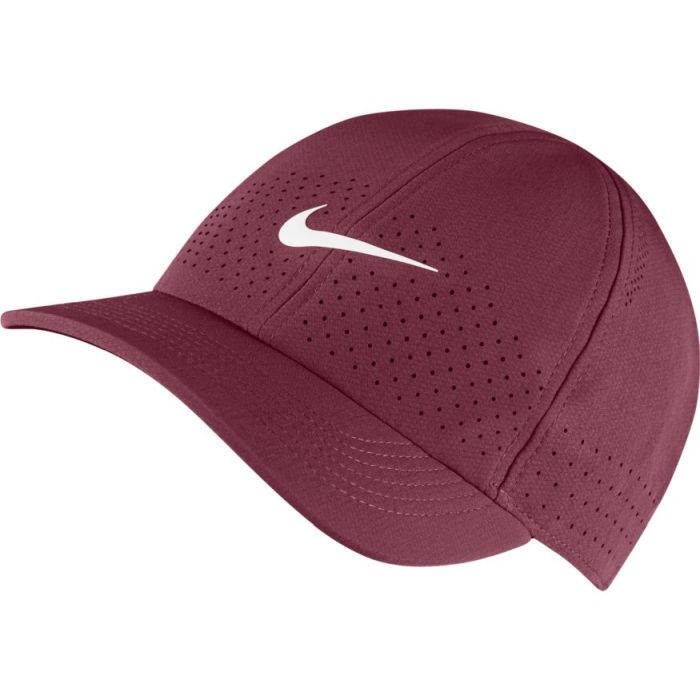 Nike Aerobill Dri-Fit Advantage Cap - dark beetroot/white