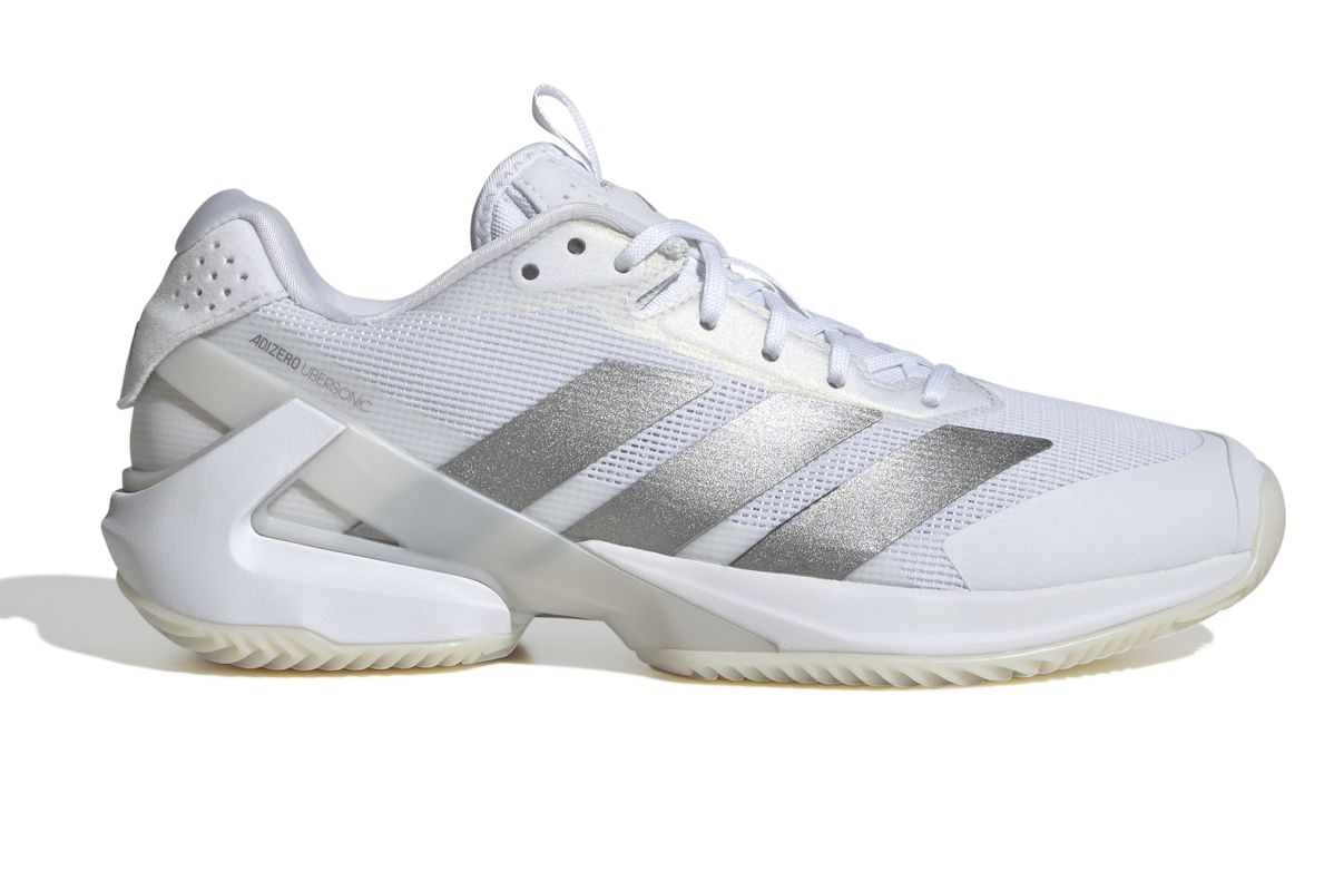 Adidas Adizero Ubersonic 5 W Clay - cloud white/silver metallic/cloud white