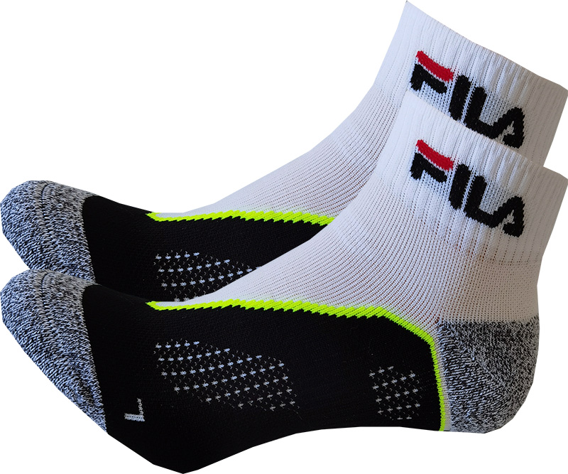 Fila Calza Running Socks 2P - white Fila Calza Running Socks 2P - white