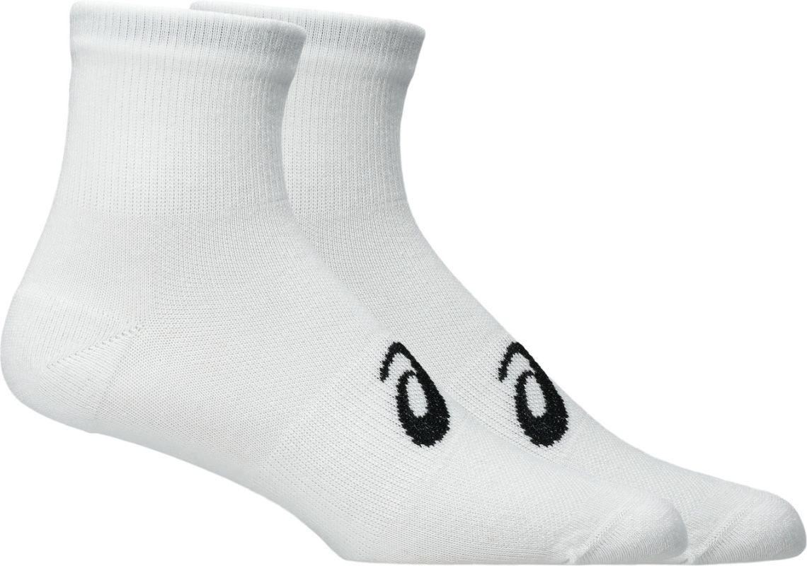 Asics Multi-Sport Cushioned Quarter 3P - brilliant white