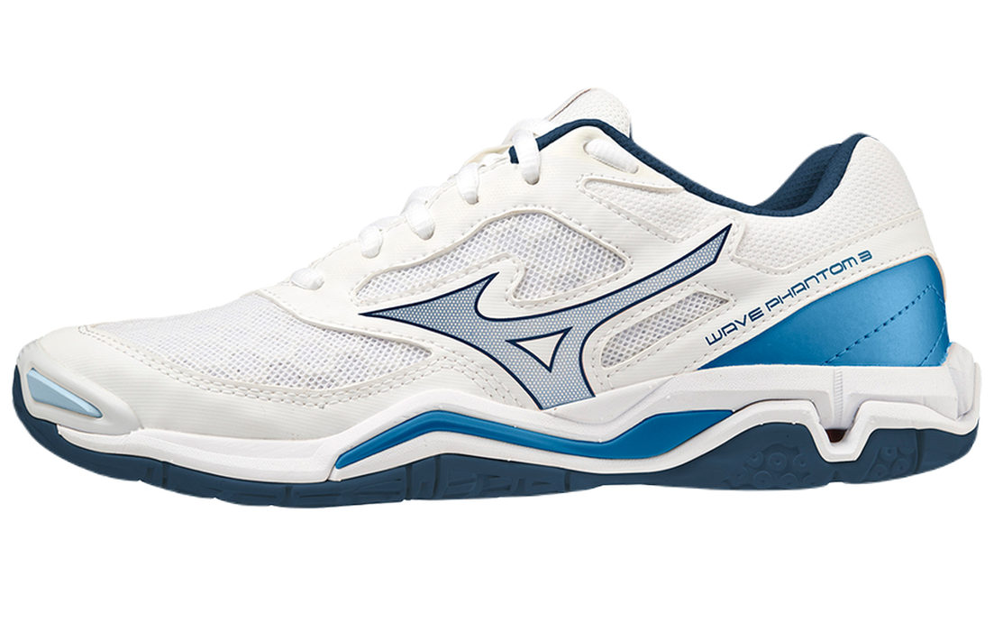 Mizuno Wave Phantom 3 - white/dark denim/blue jasper