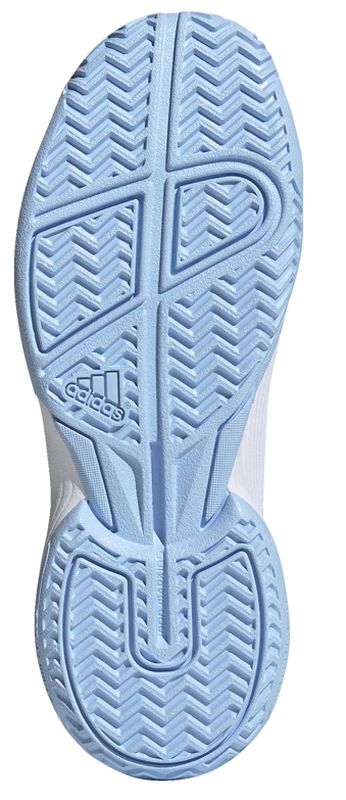 Adidas Adizero Club K - white/glow blue/white