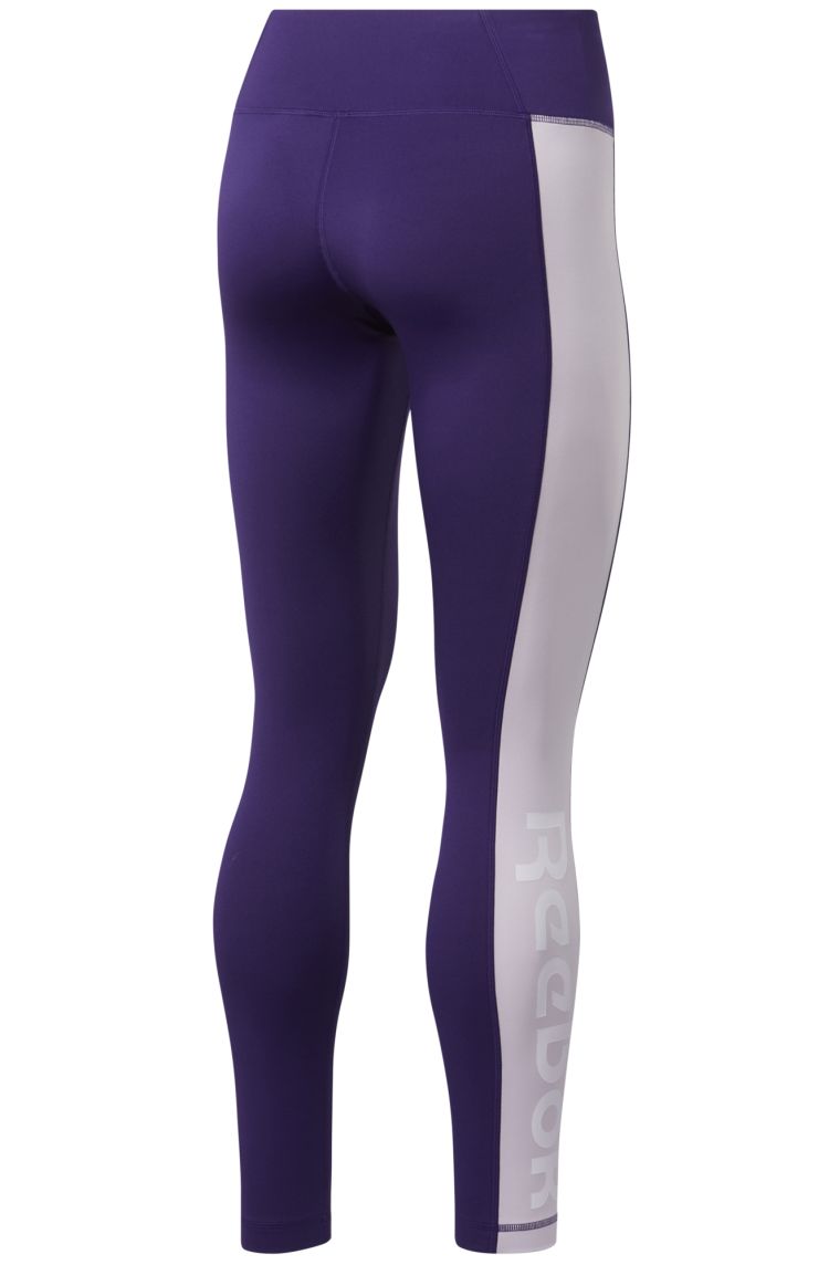 Reebok Training Essentials Linear Logo Poly Legging W - dark orchid
