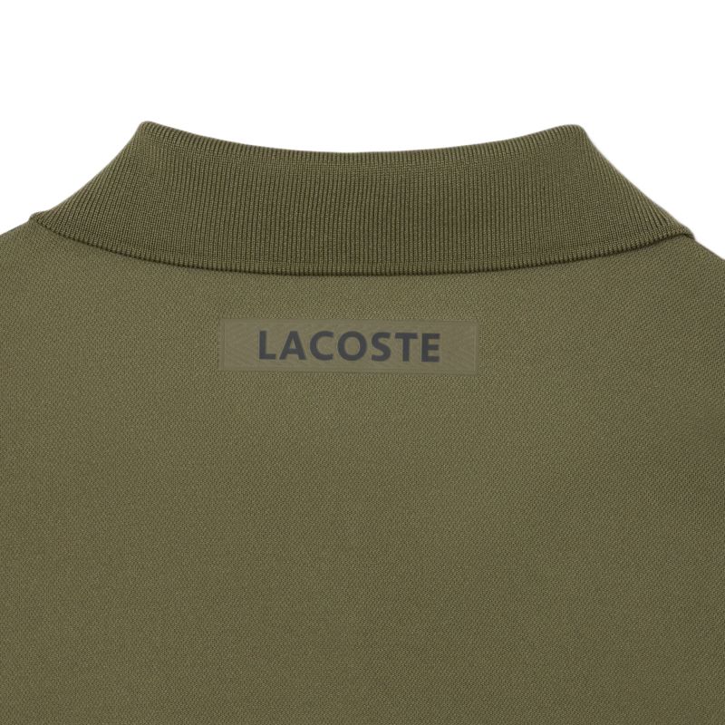 Lacoste Ultra Dry Printed Slim Fit Tennis - khaki green 