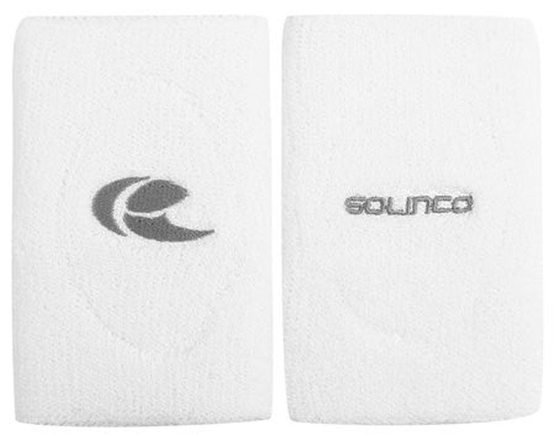 Solinco Wristband Double Wide - white