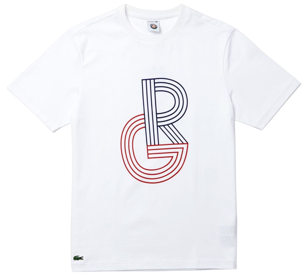 Lacoste SPORT Short Sleeve T-Shirt - white Lacoste SPORT Short Sleeve T-Shirt - white