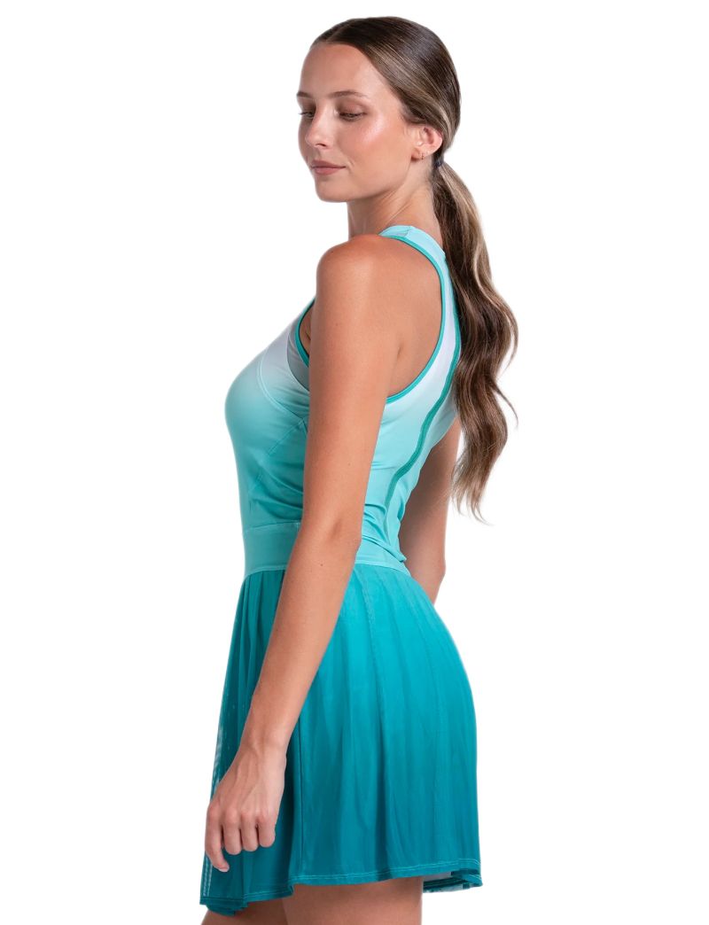 Lucky in Love Novelty Prints Next Level Ombre - aquamarine