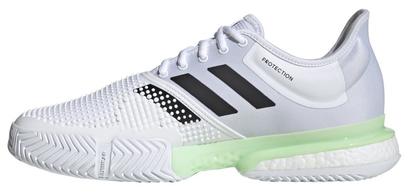 Adidas SoleCourt Boost M white/core black/glow green