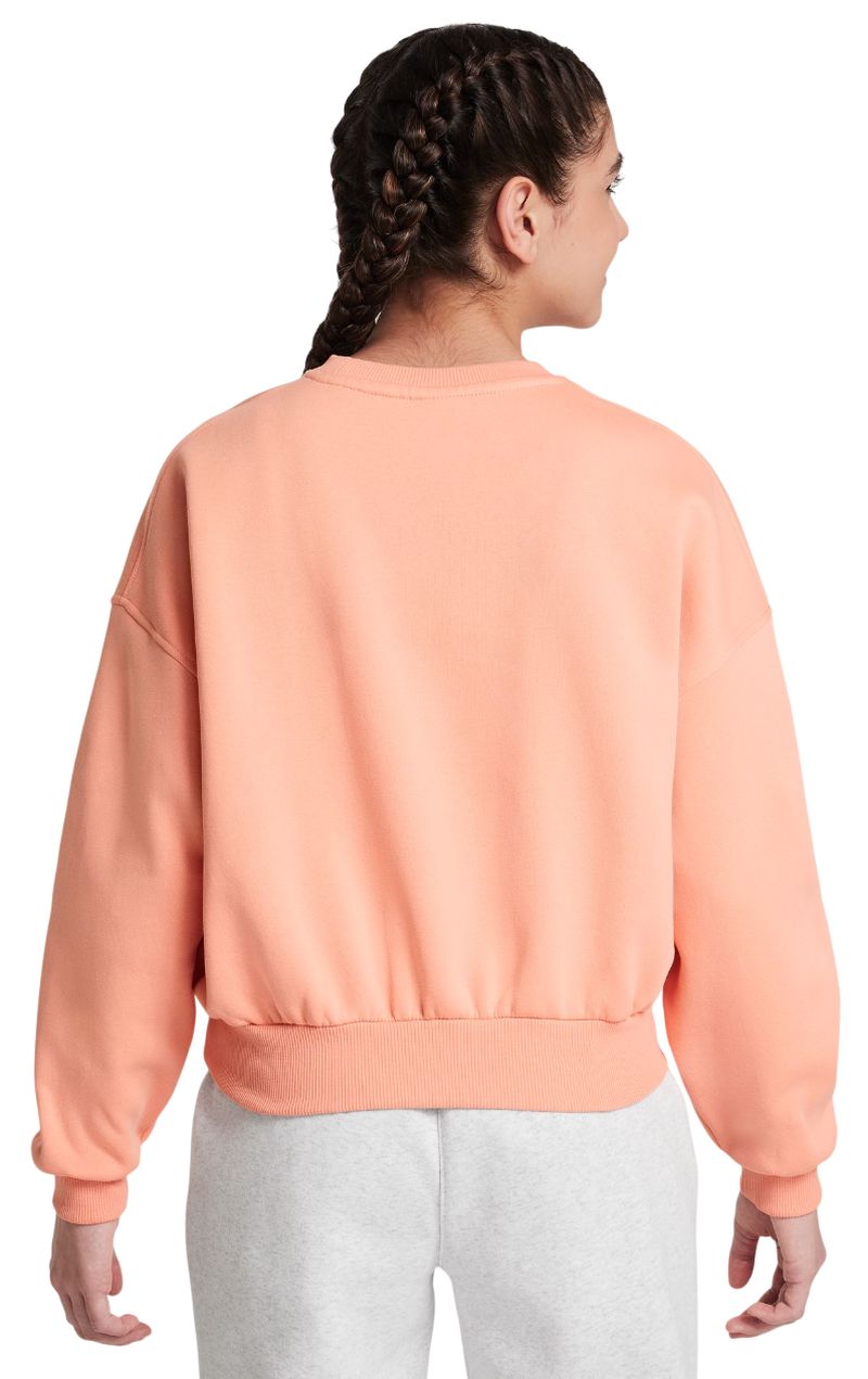 Nike Girls Sportswear Club Fleece - apricot agate/white 