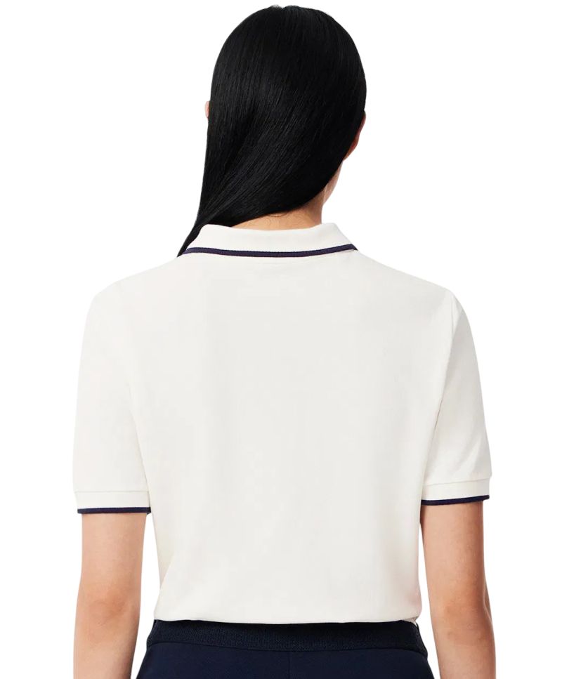 Lacoste Regular Fit Tennis Heat Regulating - white/navy blue Lacoste Regular Fit Tennis Heat Regulating - white/navy blue