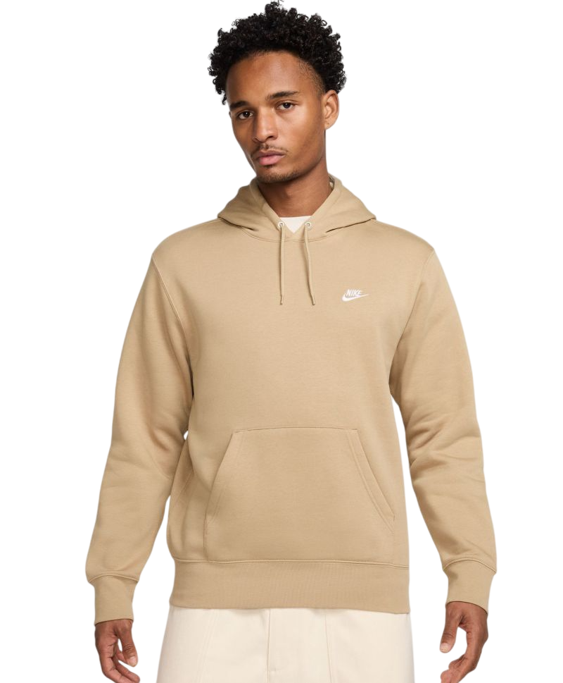 Nike Club Fleece Pullover - parachute beige/parachute beige/white