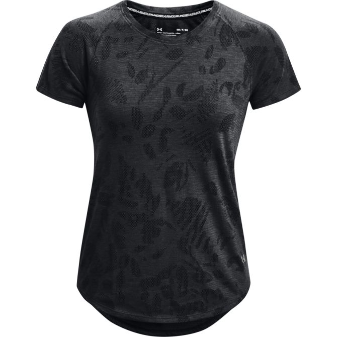 Under Armour Women's UA Streaker Forest Short Sleeve - black/reflective Under Armour Women's UA Streaker Forest Short Sleeve - black/reflective