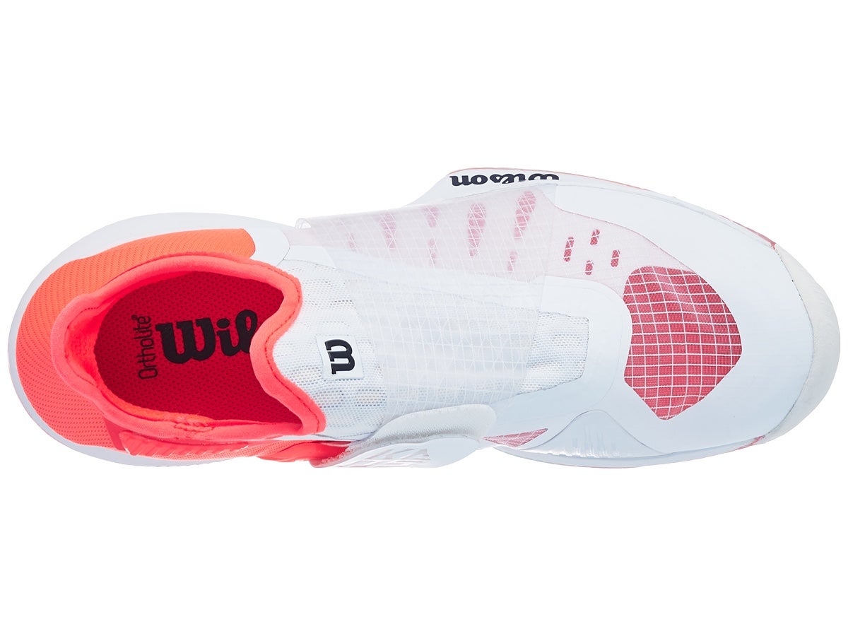 Wilson Kaos Mirage W - white/fiery coral/s.sea
