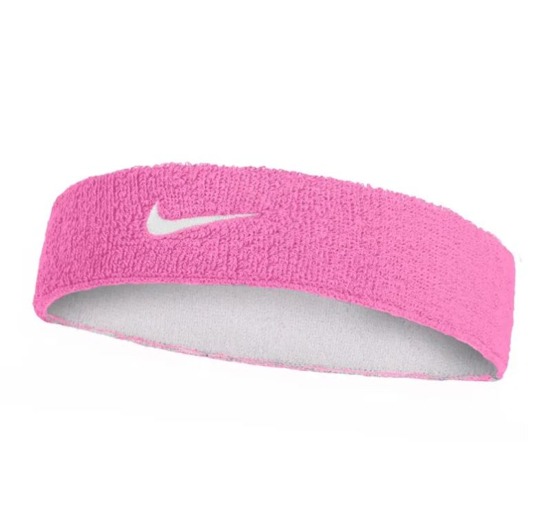 Nike Swoosh Reversible Headband - playful pink/white