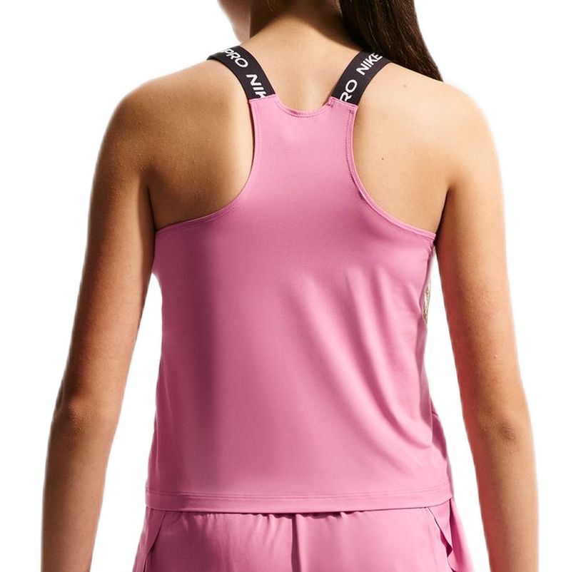 Nike Kids Pro Sleeveless - peony/black/white