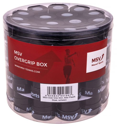 MSV Skin Overgrip black 60P