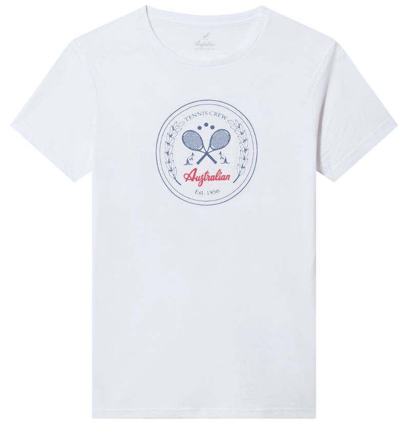 Australian Cotton Crew T-Shirt - white Australian Cotton Crew T-Shirt - white