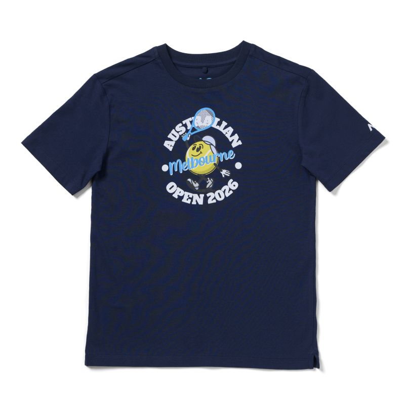 Australian Open Stripe Graphic Tennis - dress blue Australian Open Stripe Graphic Tennis - dress blue