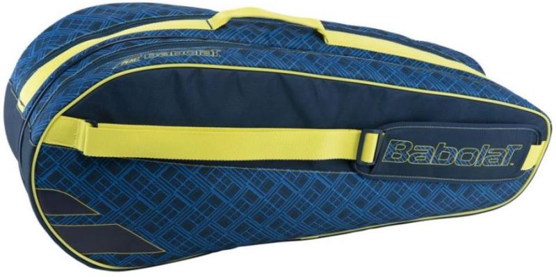 babolat-club-line-x6-classic-blue-yellow-2 Babolat Club Line x6 Classic - blue/yellow