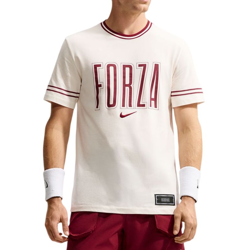 Męski t-shirt Nike Court Dri-Fit Sinner - pale beige