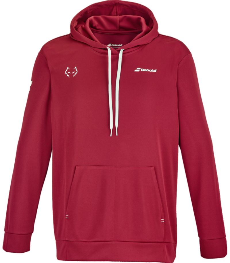 CHBA33426-LebronHoodSweat_P1-Photoroom-png-Photoroom Babolat Hood Sweat Lebron - red dahlia