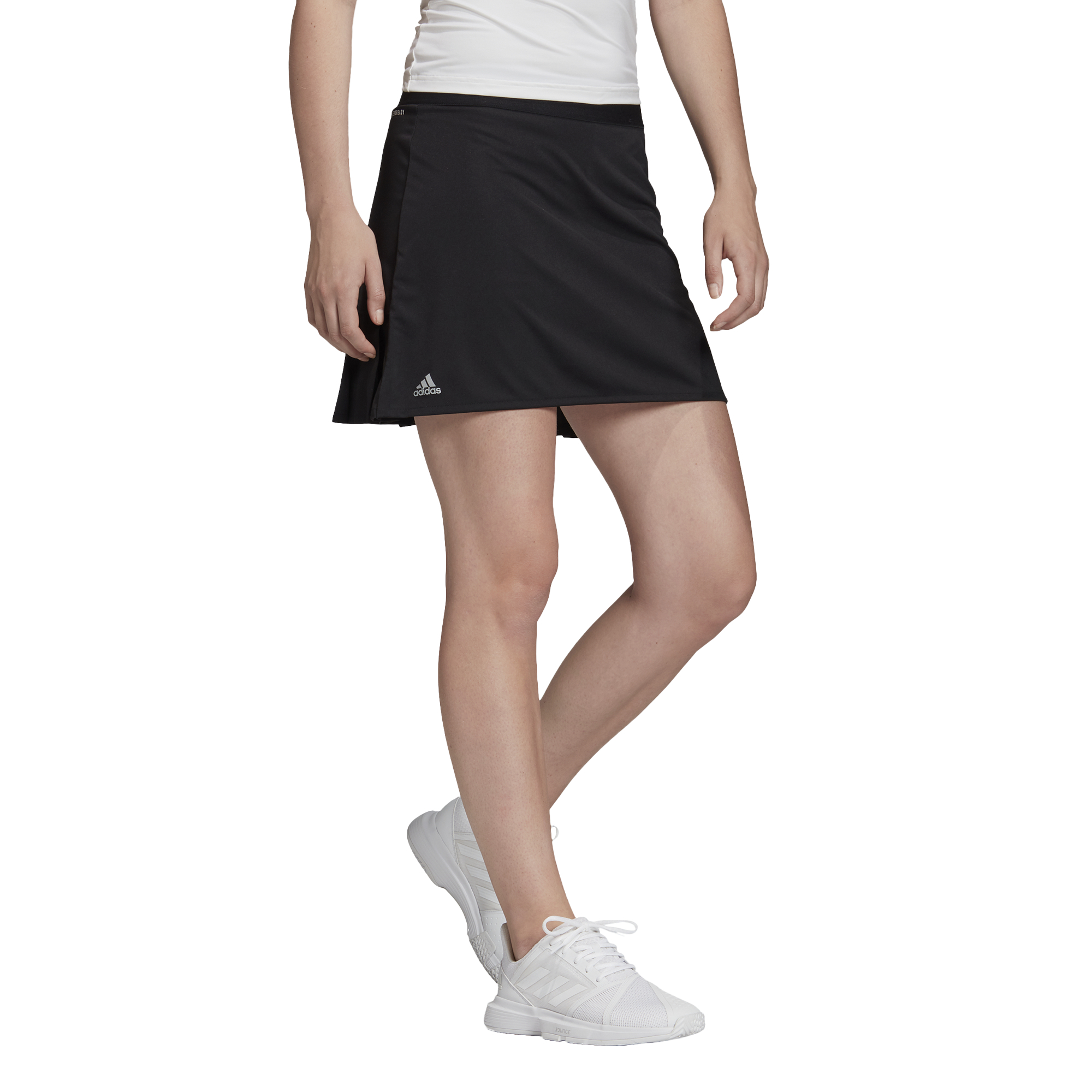 Adidas Club Long Skirt - black/matte silver/black