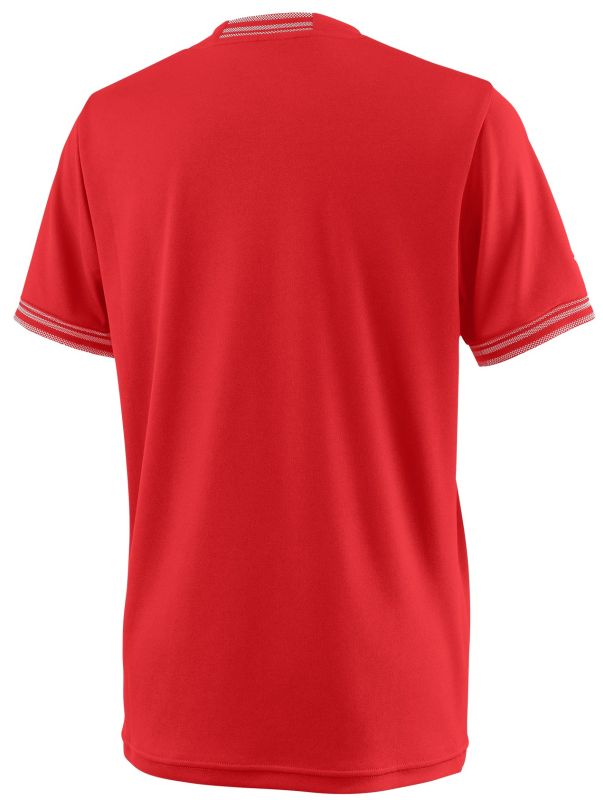Wilson Team Solid Crew - wilson red