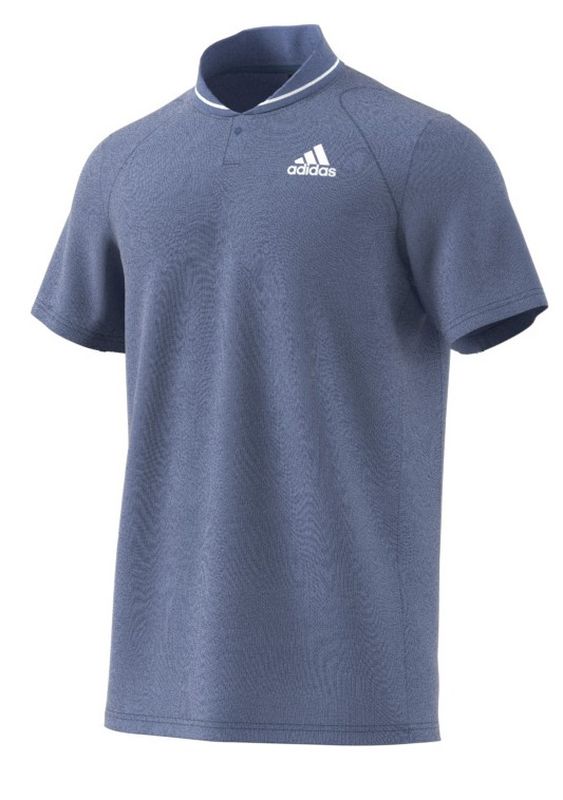 Adidas Club Rib Polo - blue/white