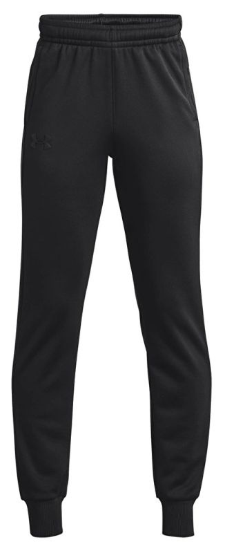 Under Armour Boys' Armour Fleece Joggers - black Under Armour Boys' Armour Fleece Joggers - black