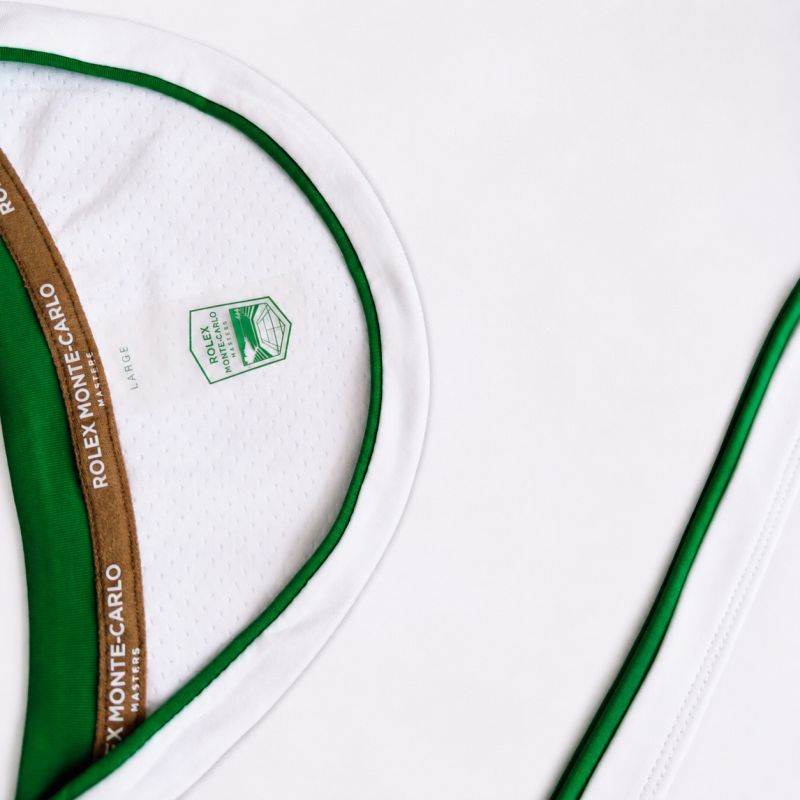 Monte-Carlo Rolex Masters Patch & Print - white Monte-Carlo Rolex Masters Patch & Print - white
