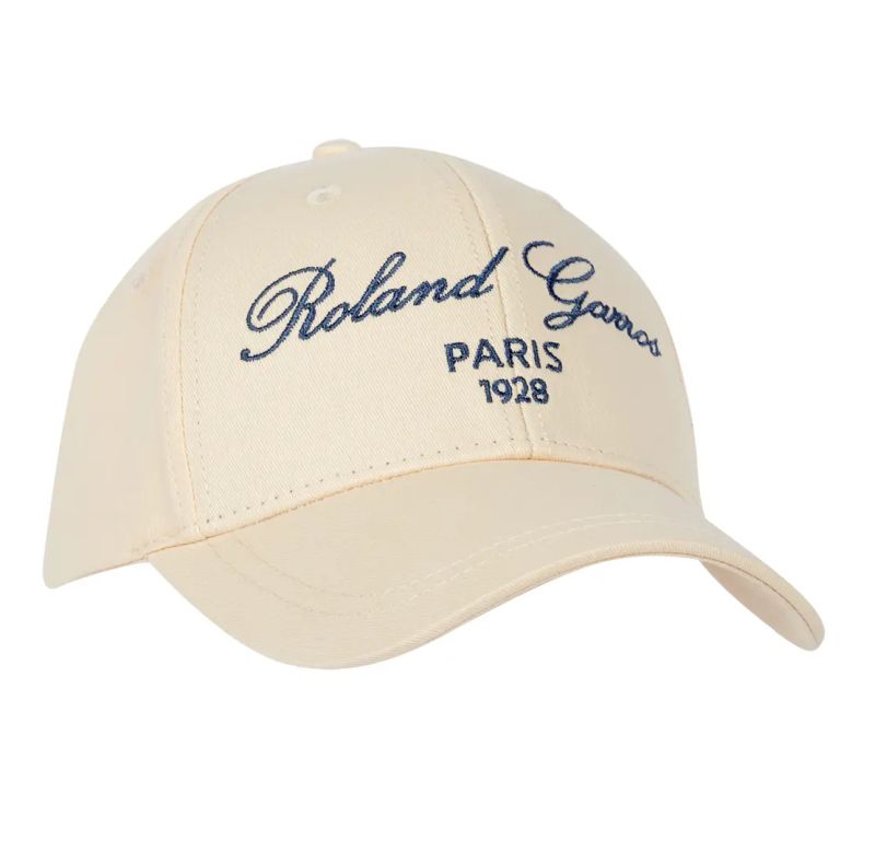 Czapka Roland Garros Sporty Chic 2025 - ecru