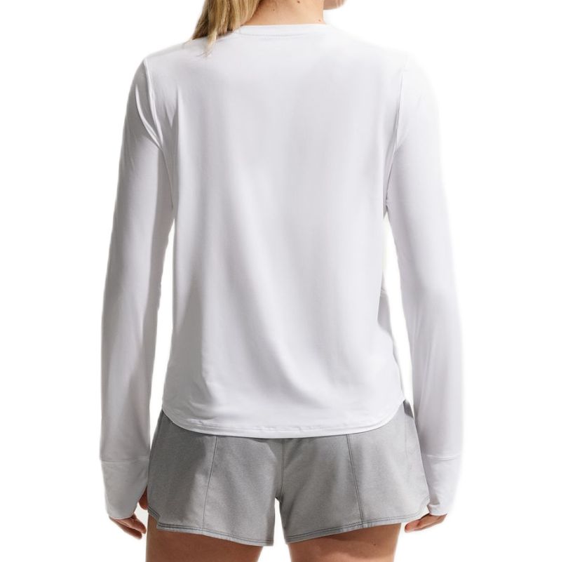 Nike One Classic Dri-Fit Long-Sleeve - white/black Nike One Classic Dri-Fit Long-Sleeve - white/black