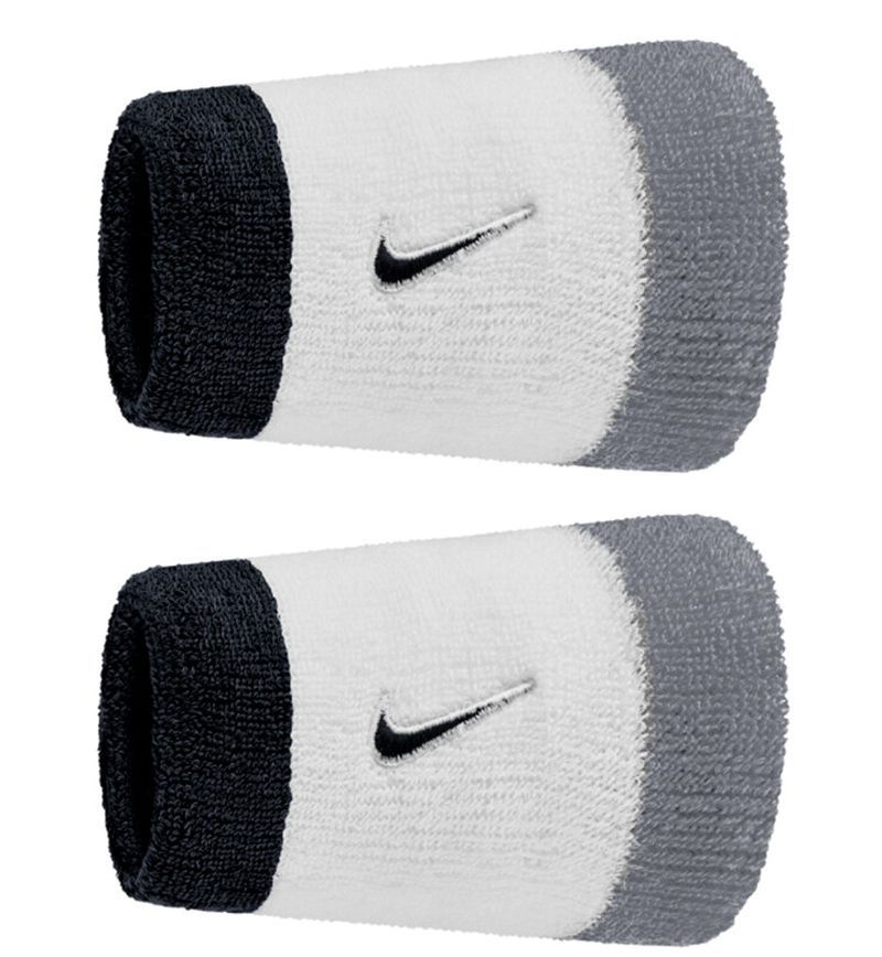 Nike Swoosh Double-Wide 2P - white/cool grey/black Nike Swoosh Double-Wide 2P - white/cool grey/black