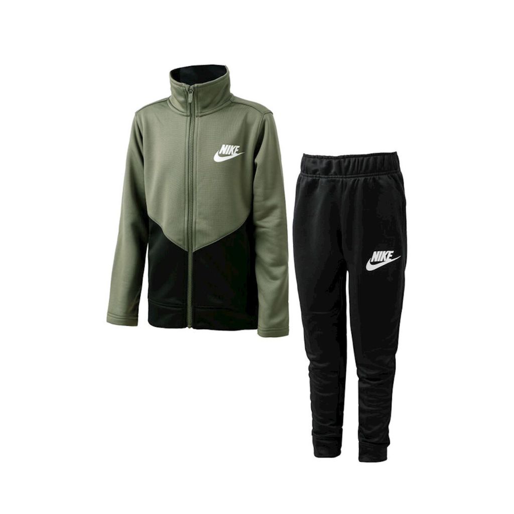 Nike NSW Core Tracksuit Play Futura NFS - medium olive/black/white Nike NSW Core Tracksuit Play Futura NFS - medium olive/black/white