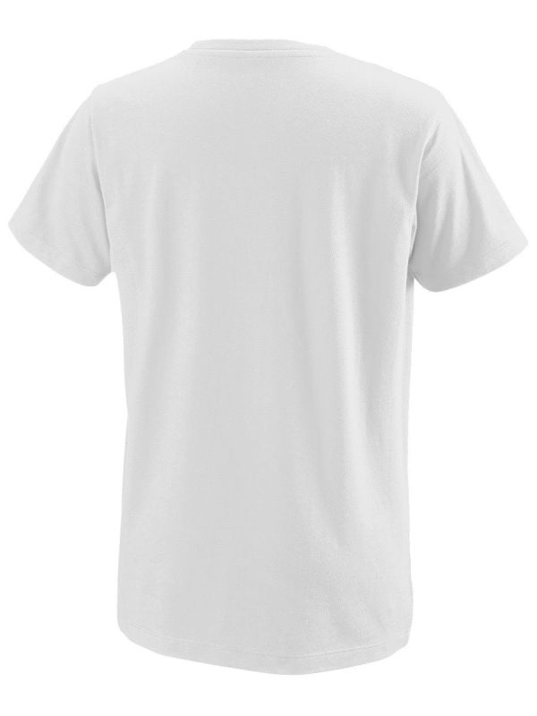 Wilson Team II Tech Tee Youth - white