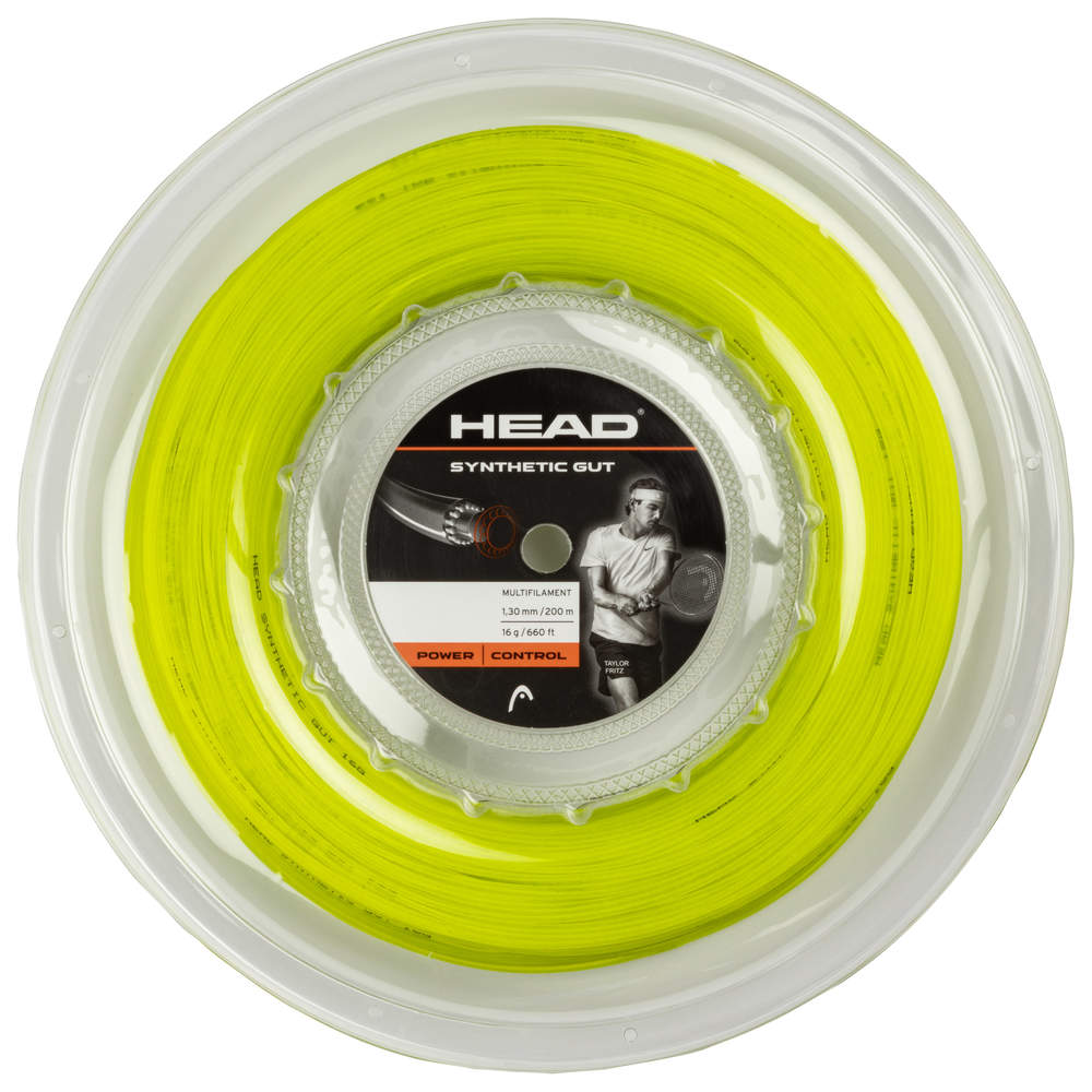 Head Synthetic Gut (200 m) - yellow