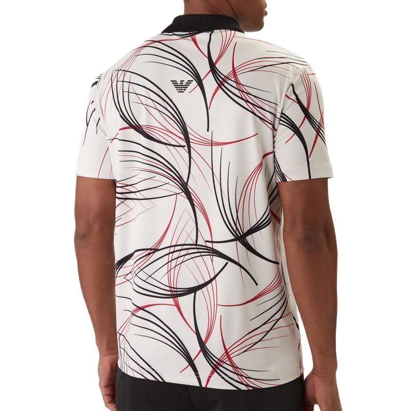 EA7 Tennis Pro Shirt In Ventus7 - fancy white EA7 Tennis Pro Shirt In Ventus7 - fancy white