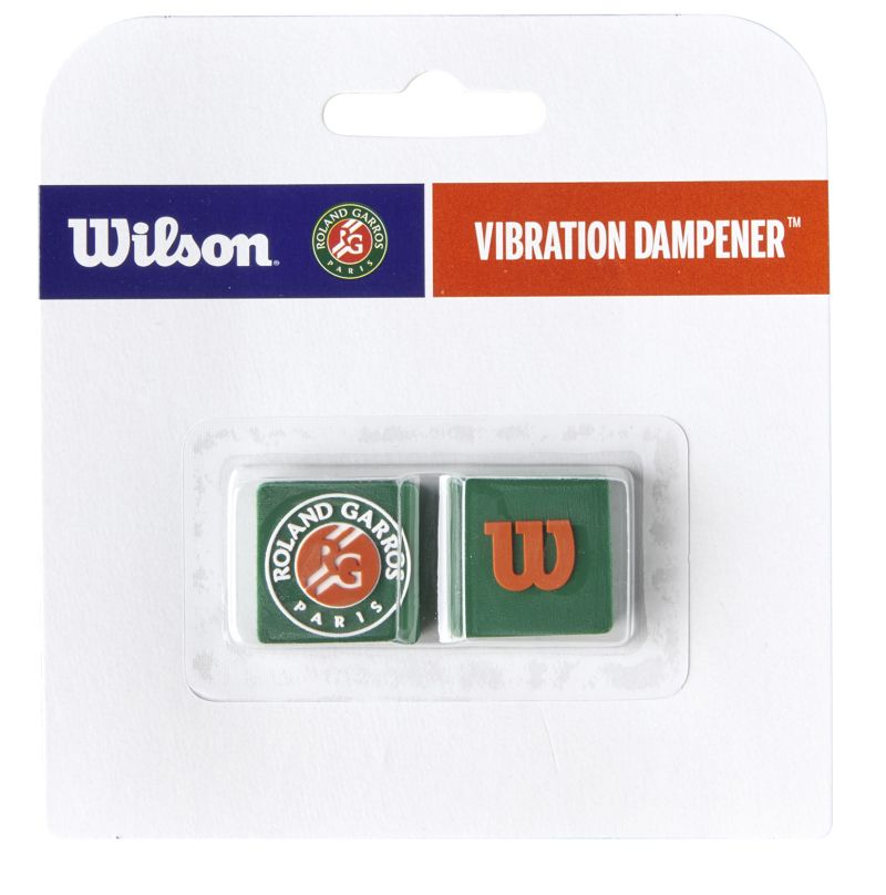 WR8445801_0_RG_Dampener_2PK_Green_Clay-png-high-res Wilson Roland Garros 2025 Dampener