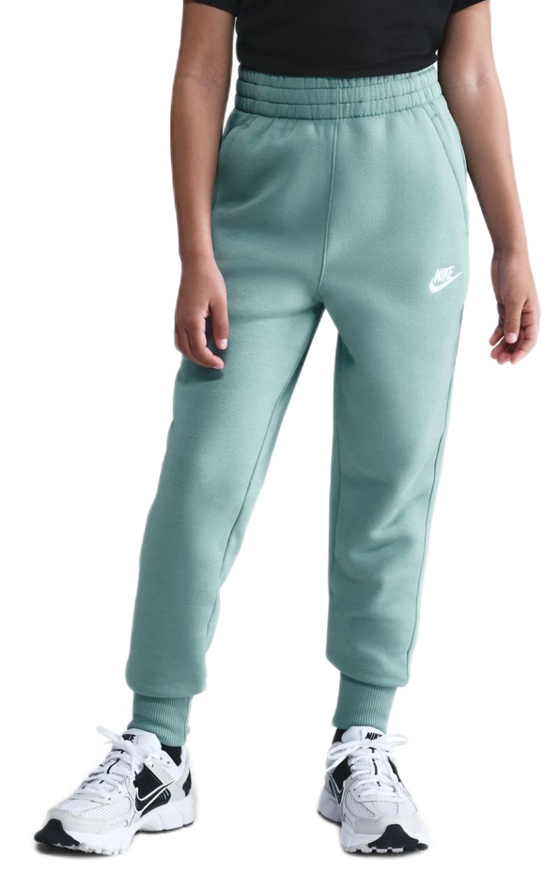 Nike Kids Sportswear Club Fleece High-Waisted Fitted - cannon/white