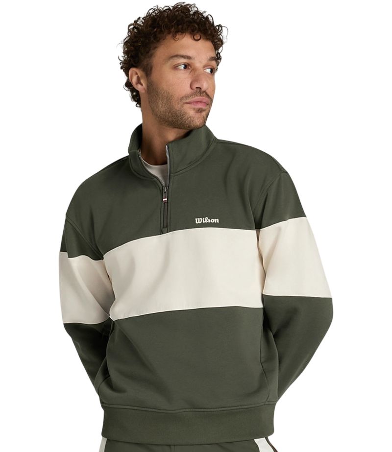 Wilson Playstate Half Zip - grape leaf