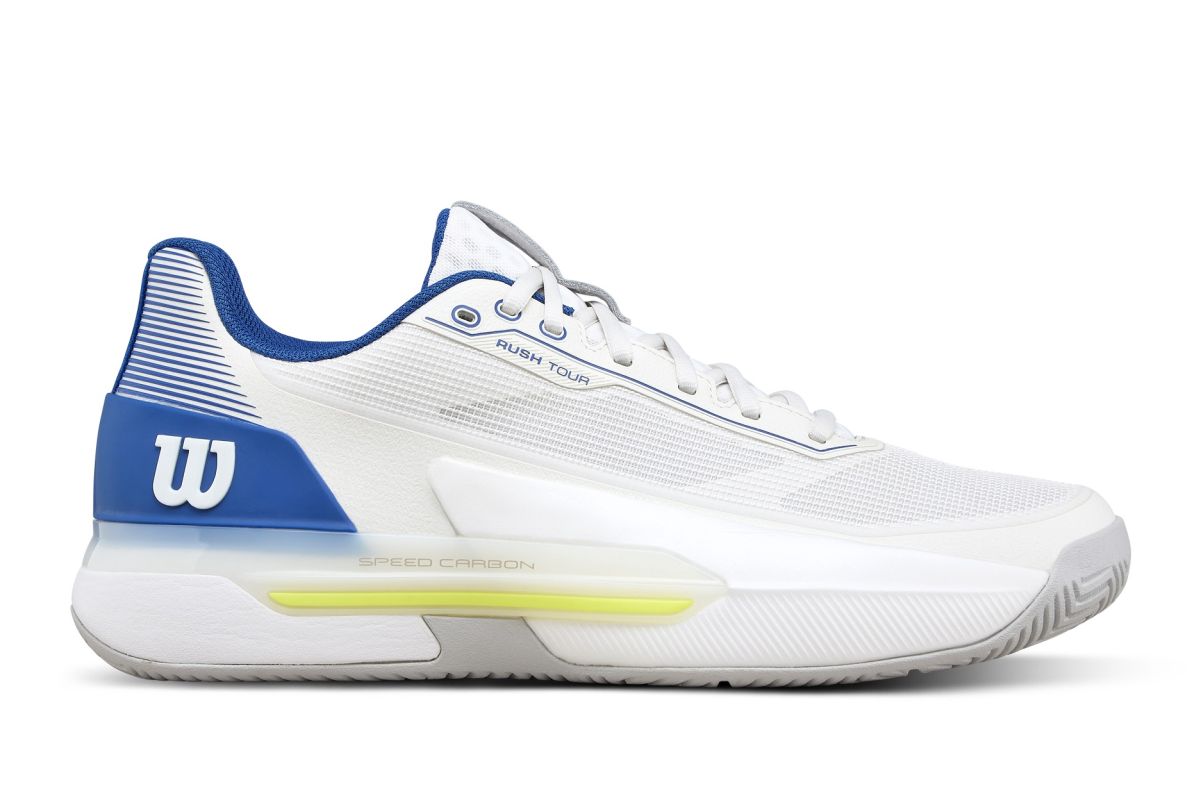 Wilson Rush Tour 5 - white/deja vu blue/lunar rock